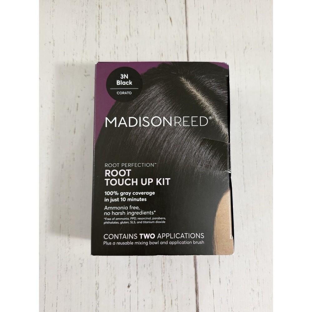 Madison Reed Root Touch Up Kit 3N Corato Black NEW Gray Hair Coverage Hair Color